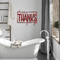 Happy Thanksgiving Mordern Wall Art - Image 4