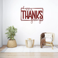 Happy Thanksgiving Mordern Wall Art - Image 5
