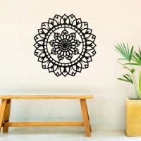 Harmony Bloom Mandala Steel Sculpture - Image 3