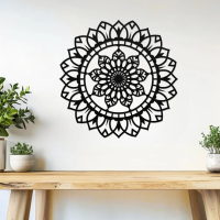 Harmony Bloom Mandala Steel Sculpture