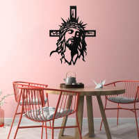 Heavenly Cross of Faith Metal Wall Art - Image 2
