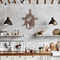 Heavenly Cross of Faith Metal Wall Art - Image 7
