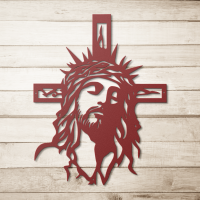 Heavenly Cross of Faith Metal Wall Art - Image 5