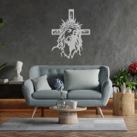 Heavenly Cross of Faith Metal Wall Art - Image 6