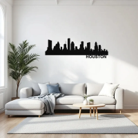 Houston Skyline - Metal Wall Art - Image 2