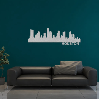 Houston Skyline - Metal Wall Art - Image 6