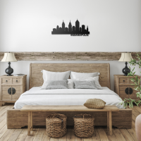 INDIANAPOLIS Skyline - Metal Wall Art - Image 3