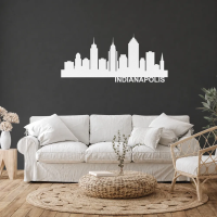INDIANAPOLIS Skyline - Metal Wall Art - Image 7