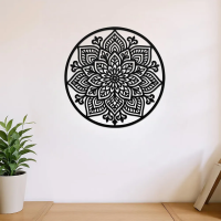 Infinity Lotus Mandala Wall Art