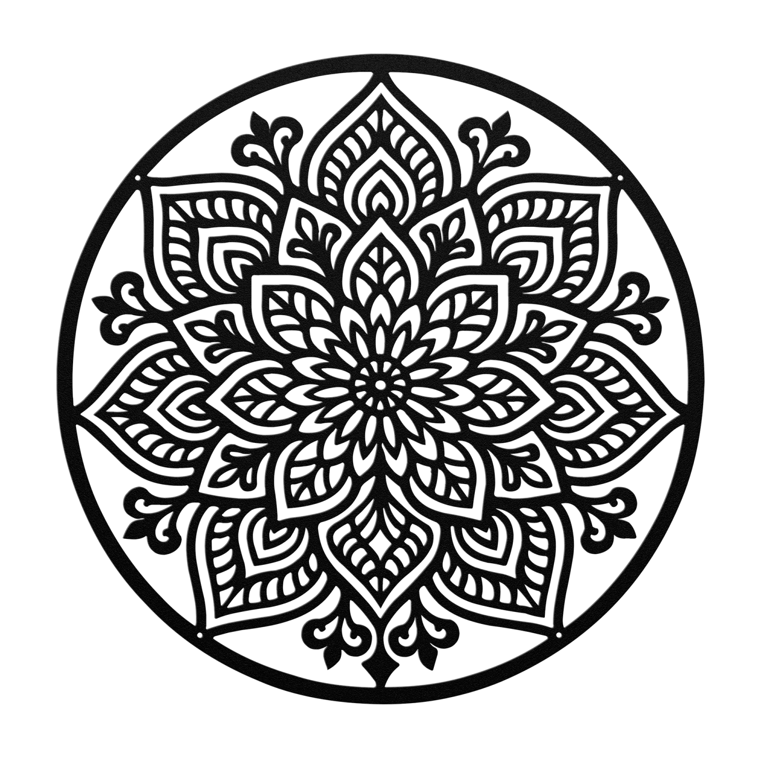 Infinity Lotus Mandala Wall Art
