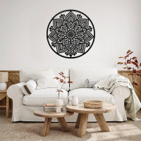 Infinity Lotus Mandala Wall Art - Image 2