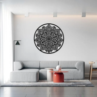 Infinity Lotus Mandala Wall Art - Image 3