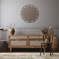 Infinity Lotus Mandala Wall Art - Image 8