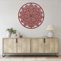 Infinity Lotus Mandala Wall Art - Image 5