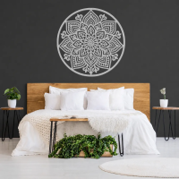 Infinity Lotus Mandala Wall Art - Image 6