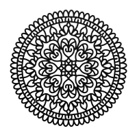 Inner Light Mandala Wall Art