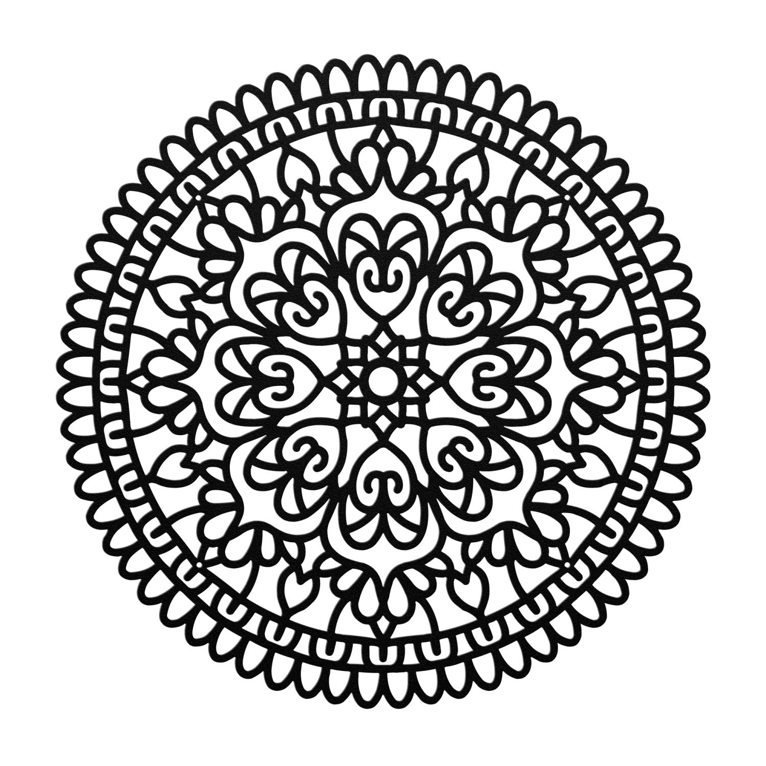 Inner Light Mandala Wall Art