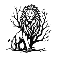 Jungle_King_Lion_Metal_Art_Black_Transparent_Mockup-thumb.100x100.png Jungle King Lion Metal Art - Image 1