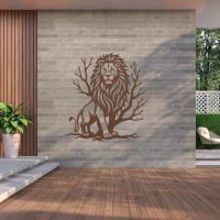 Jungle King Lion Metal Art - Image 7