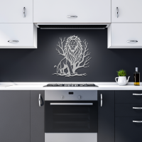 Jungle King Lion Metal Art - Image 10