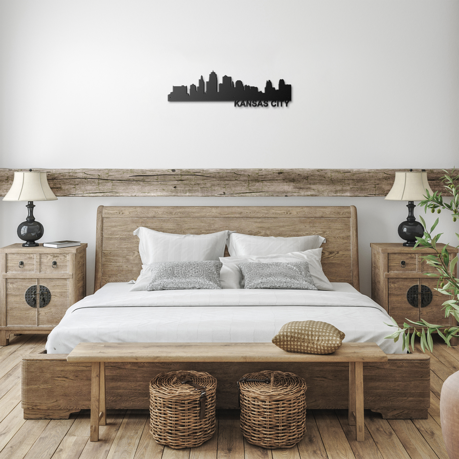 KANSAS CITY Skyline - Metal Wall Art - Image 3