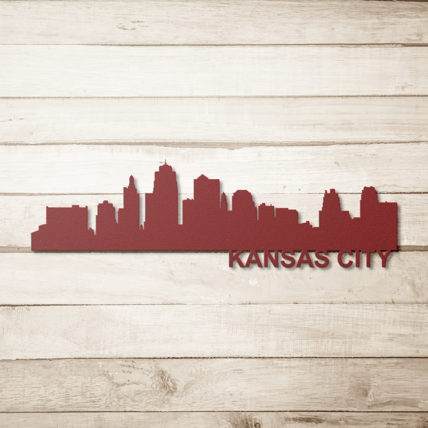 KANSAS CITY Skyline - Metal Wall Art - Image 5