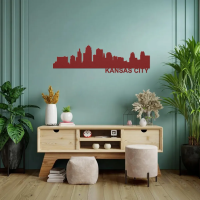 KANSAS CITY Skyline - Metal Wall Art - Image 5