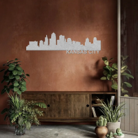 KANSAS CITY Skyline - Metal Wall Art - Image 6