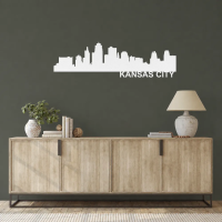 KANSAS CITY Skyline - Metal Wall Art - Image 7