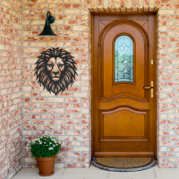 King Lion Head Wall Art - Image 2