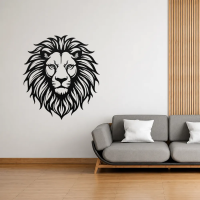 King Lion Head Wall Art - Image 3