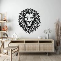 King Lion Head Wall Art