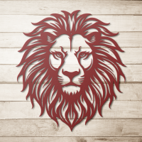 King Lion Head Wall Art - Image 5