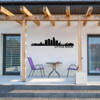 LITTLE ROCK Skyline - Metal Wall Art - Image 2