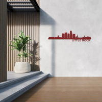 LITTLE ROCK Skyline - Metal Wall Art - Image 5