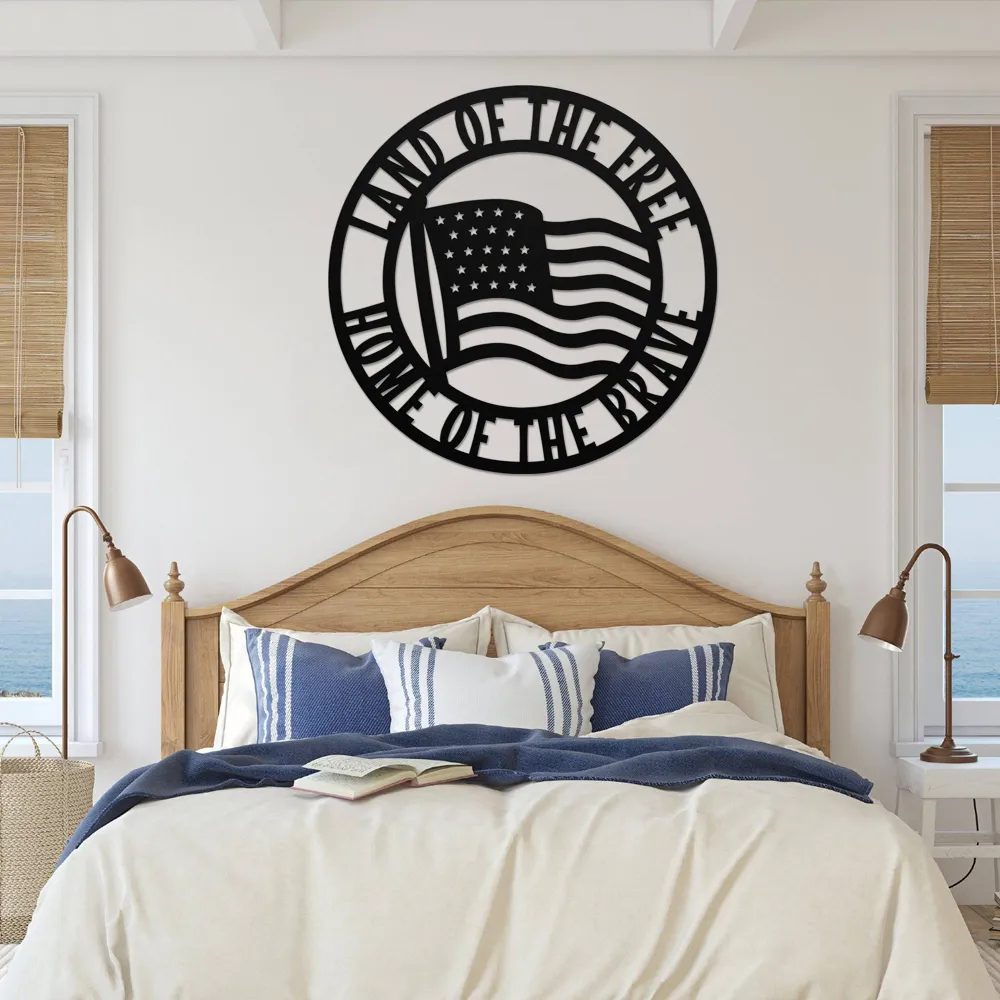 Land of the Free Metal Art