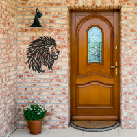 Lion King Head Metal Wall Art - Image 2