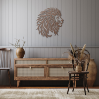 Lion King Head Metal Wall Art - Image 8