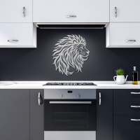 Lion King Head Metal Wall Art - Image 10