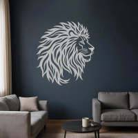 Lion King Head Metal Wall Art - Image 5