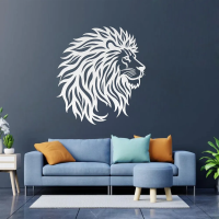 Lion King Head Metal Wall Art - Image 4