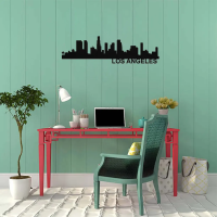 Los Angeles Skyline - Metal Wall Art