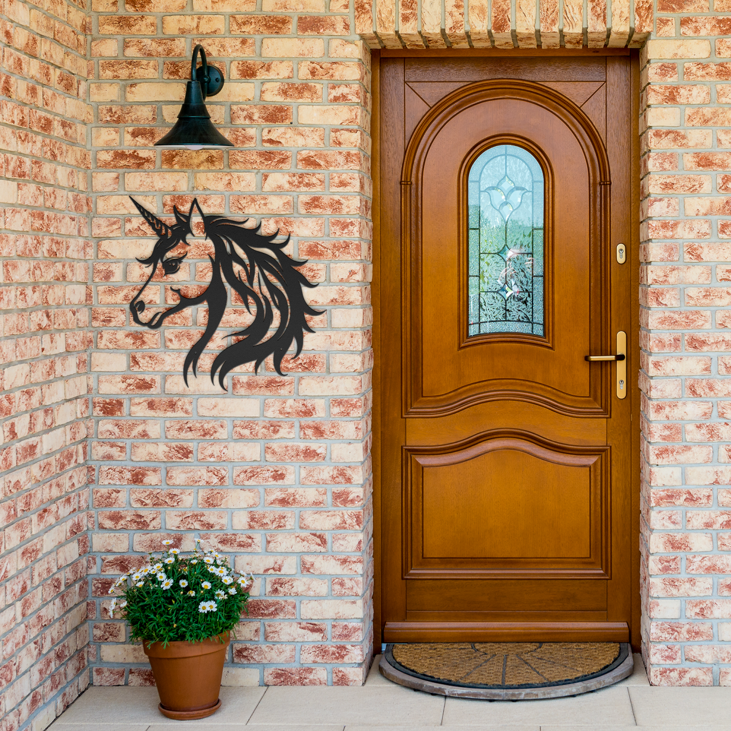 Magical Unicorn Head Wall Art - Image 2