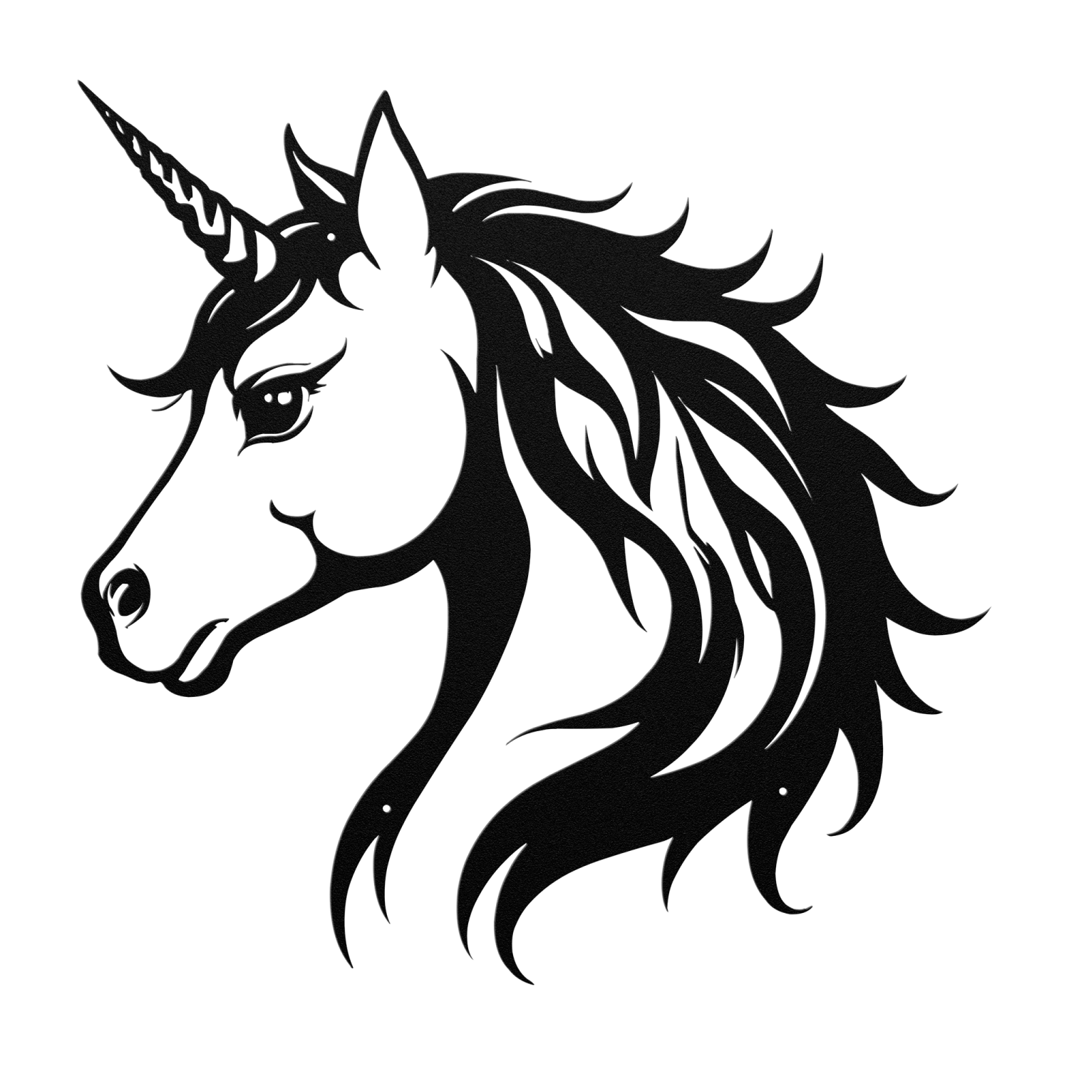 Magical Unicorn Head Wall Art