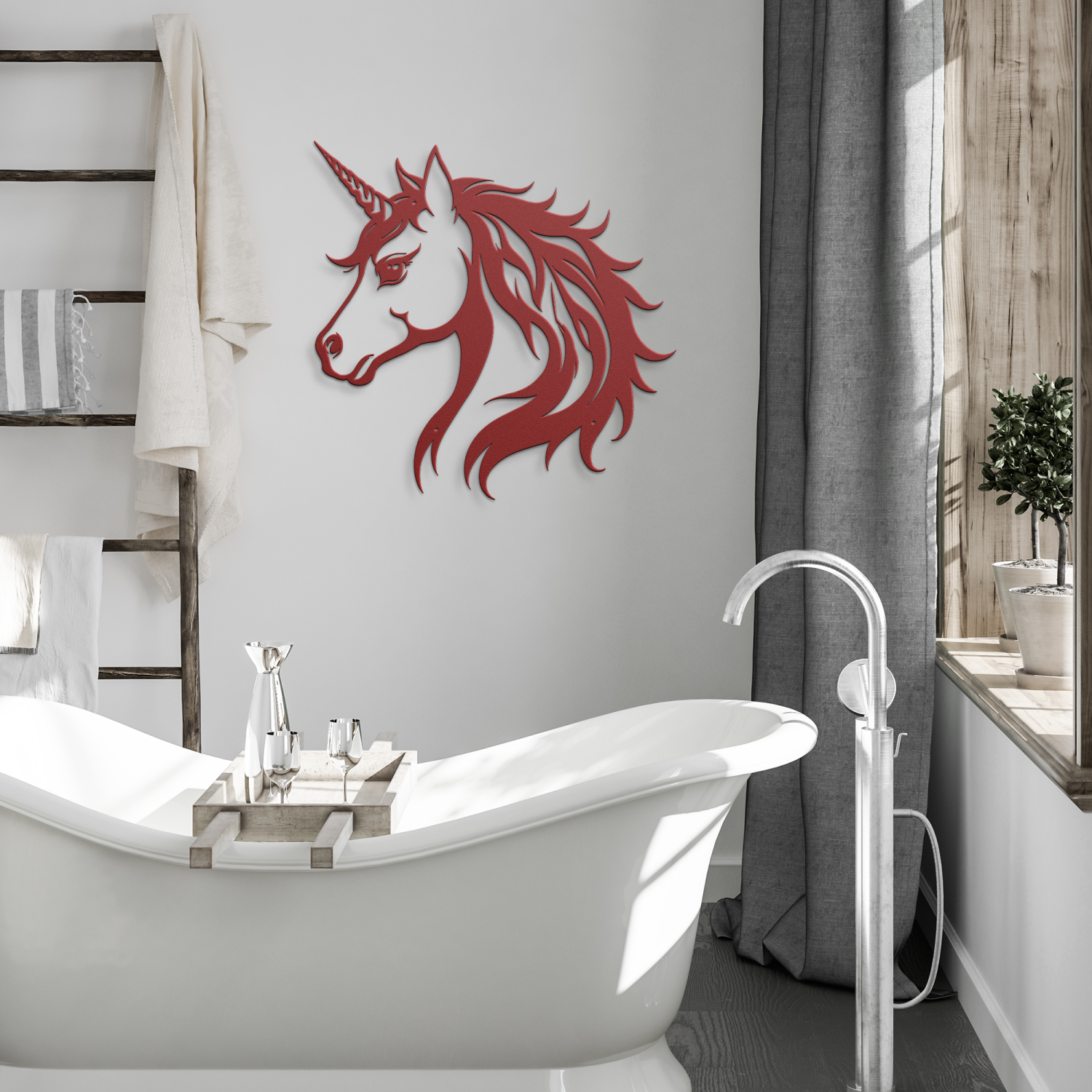 Magical Unicorn Head Wall Art - Image 4