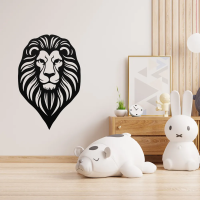 Majestic Lion Mane Wall Art