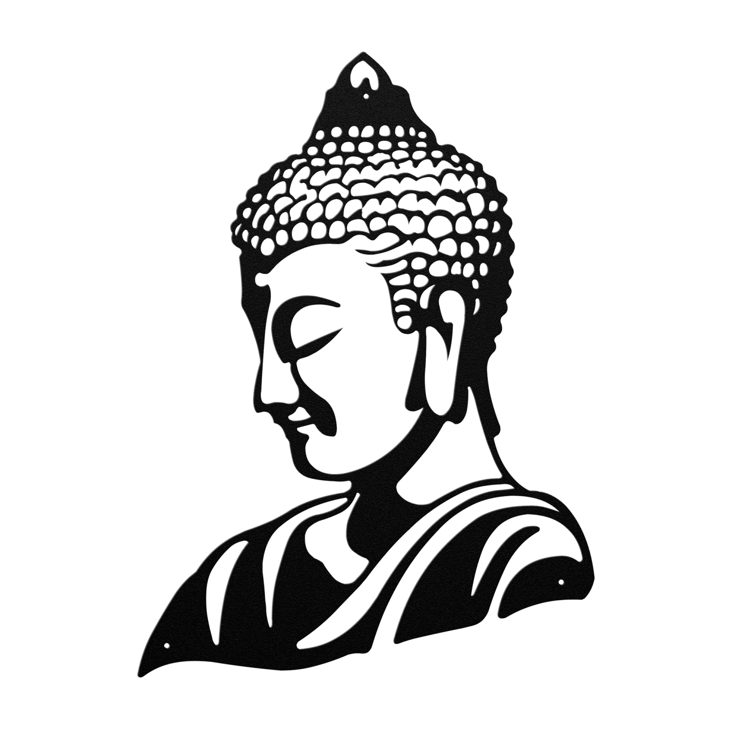 Meditating Buddha Serenity Metal Art