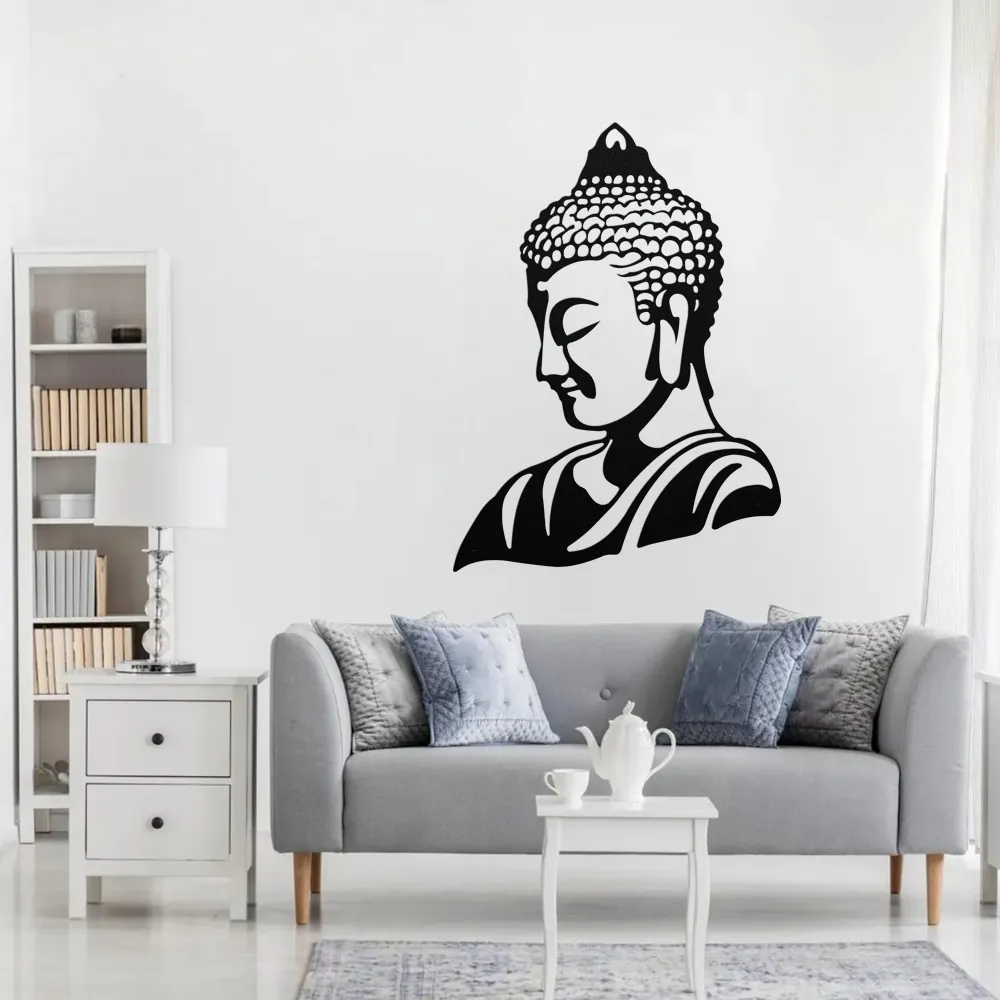 Meditating Buddha Serenity Metal Art