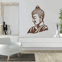Meditating Buddha Serenity Metal Art - Image 4