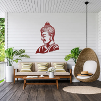Meditating Buddha Serenity Metal Art - Image 5